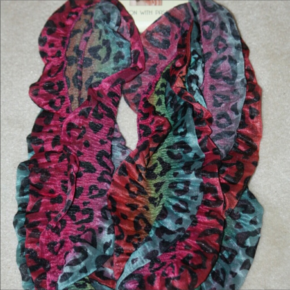 Multicolor Women’s Infinity Scarf; New